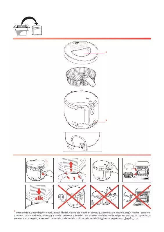 Mode d'emploi TEFAL FF1000