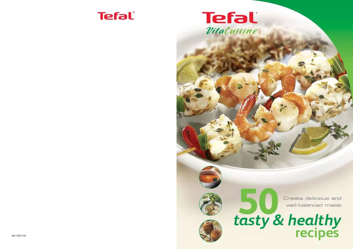 Mode d'emploi TEFAL VS4001 VITACUISINE