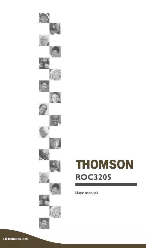 Mode d'emploi THOMSON ROC 3205