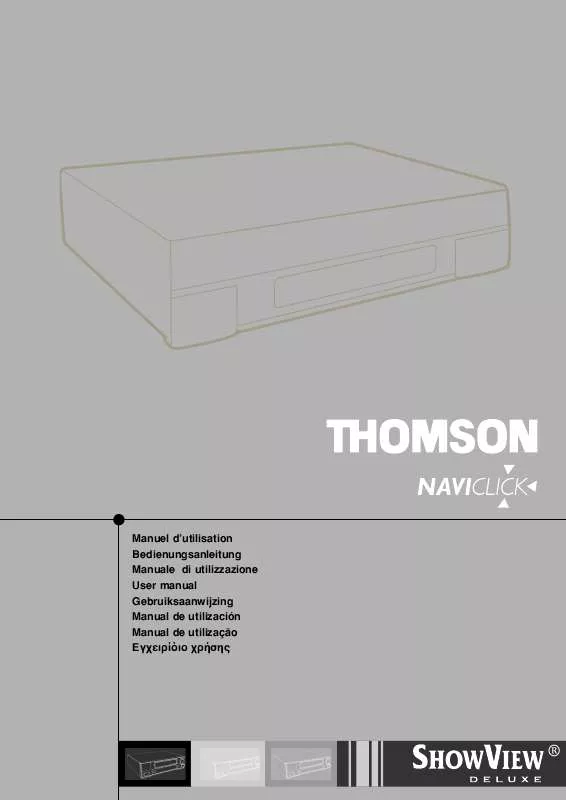 Mode d'emploi THOMSON VTH7090