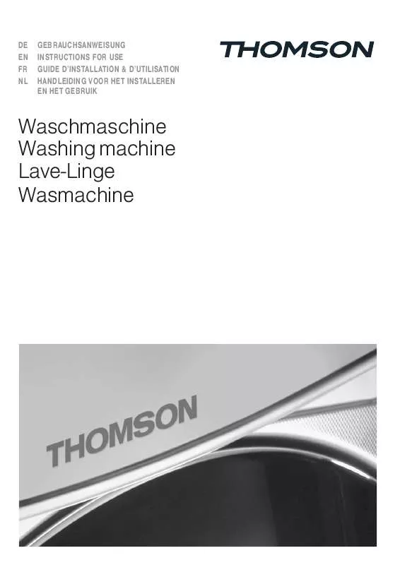 Mode d'emploi THOMSON WTT5012I