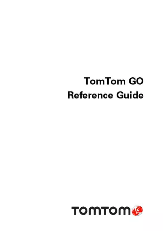 Mode d'emploi TOMTOM GO 50