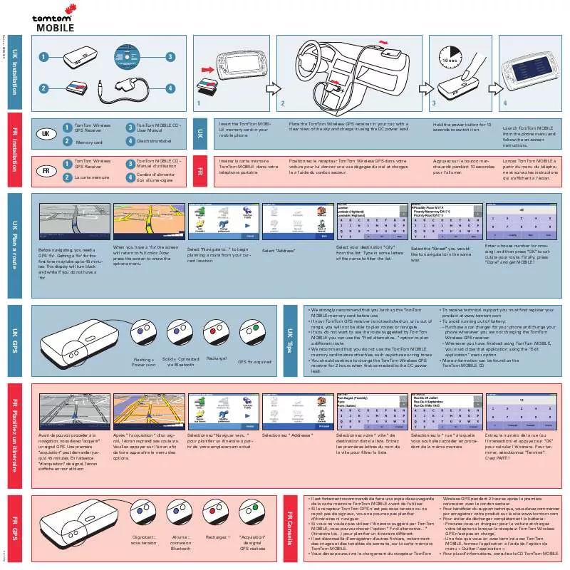 Mode d'emploi TOMTOM N14644