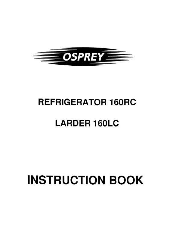 Mode d'emploi TRICITY 160LC (OSPREY)