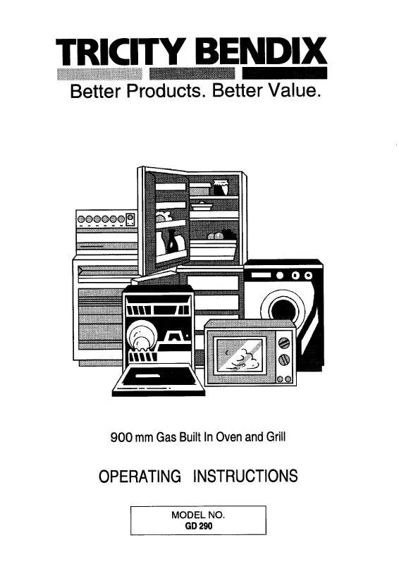 Mode d'emploi TRICITY GD290W