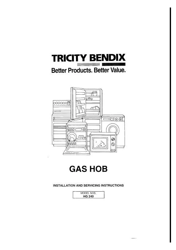 Mode d'emploi TRICITY HG240B