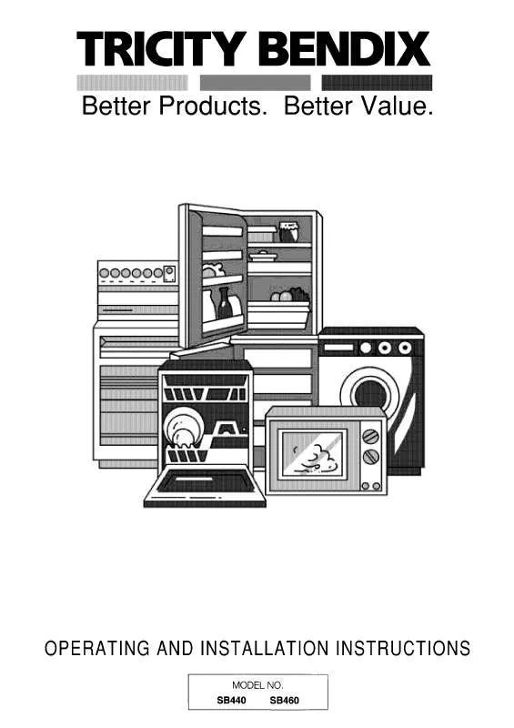 Mode d'emploi TRICITY SB440W