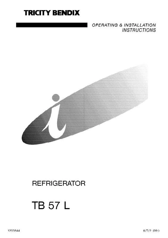 Mode d'emploi TRICITY TB57L