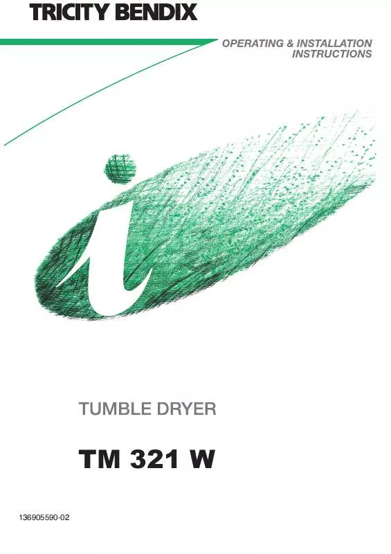 Mode d'emploi TRICITY TM321W