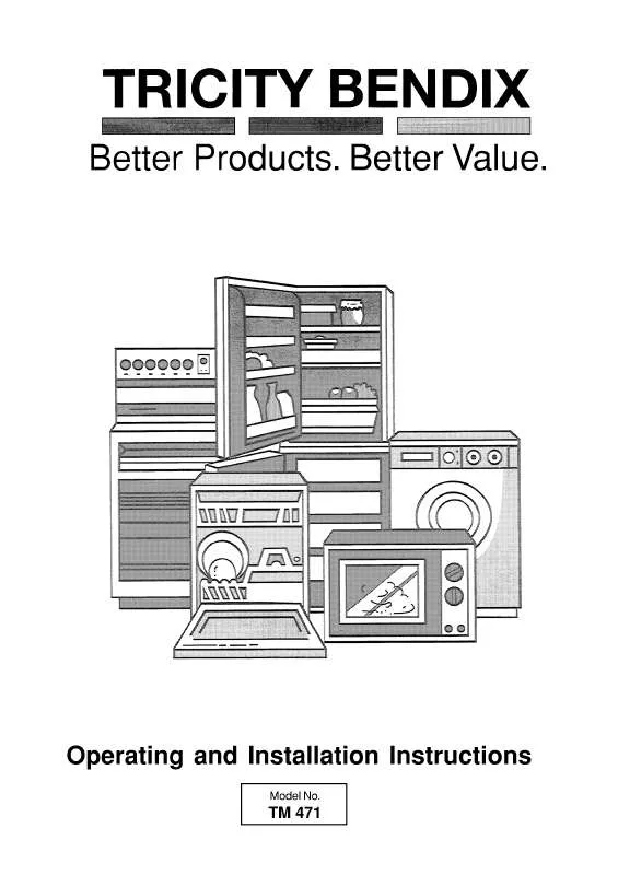 Mode d'emploi TRICITY TM471