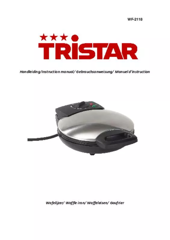Mode d'emploi TRISTAR WF-2118