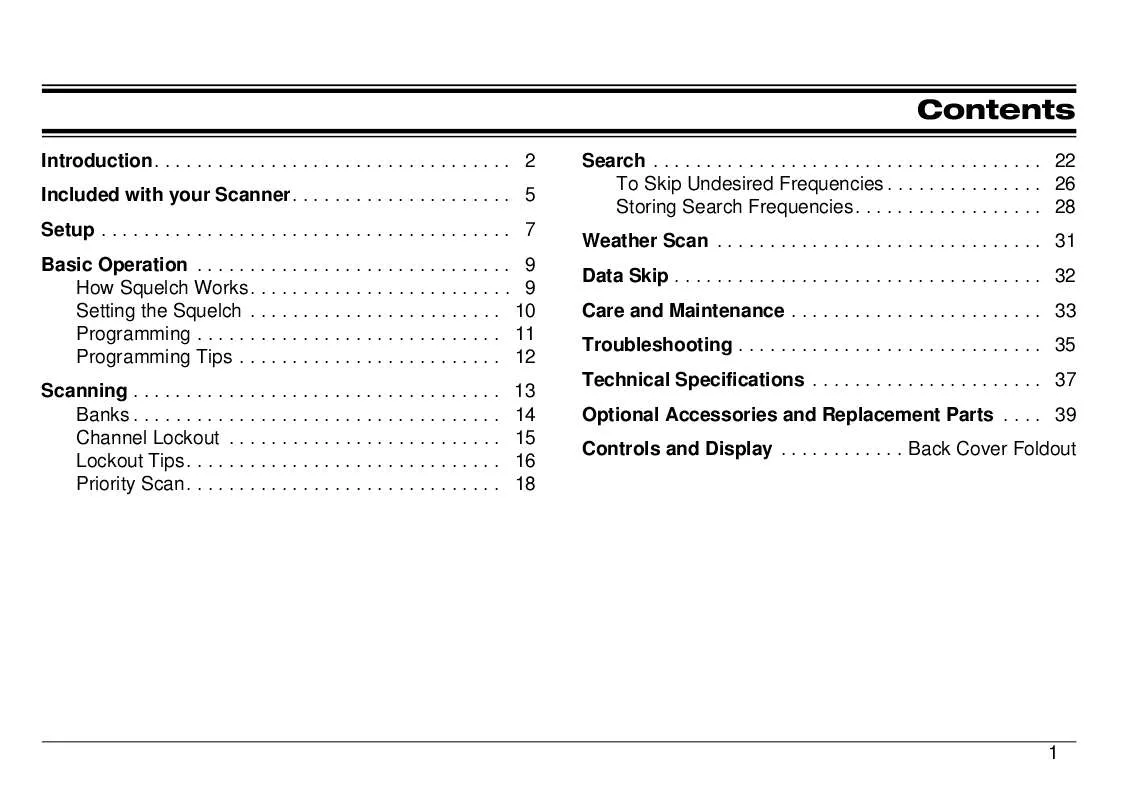 Mode d'emploi UNIDEN BC860XLT