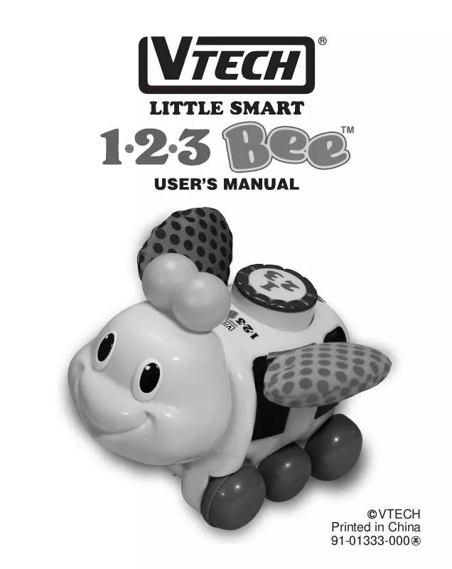 Mode d'emploi VTECH 123 BEE