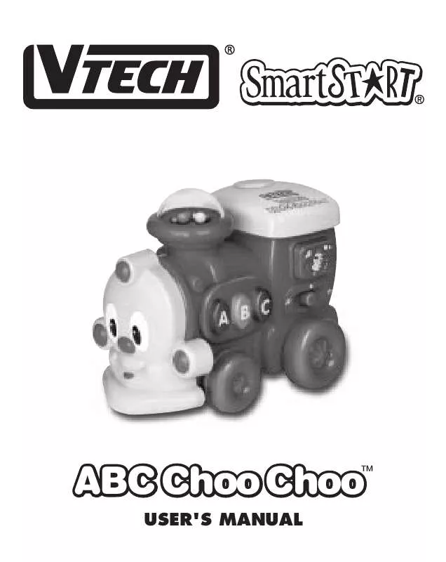 Mode d'emploi VTECH ABC CHOO CHOO