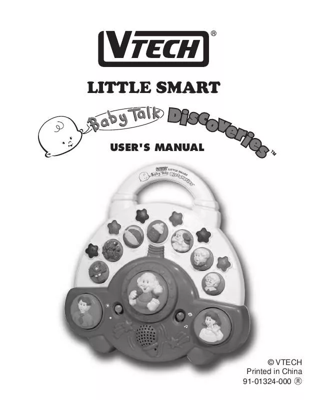 Mode d'emploi VTECH BABY TALK DISCOVERIES