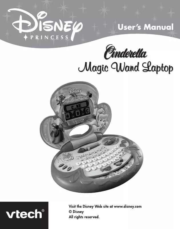 Mode d'emploi VTECH DISNEY PRINCESS MAGIC WAND LAPTOP 69300