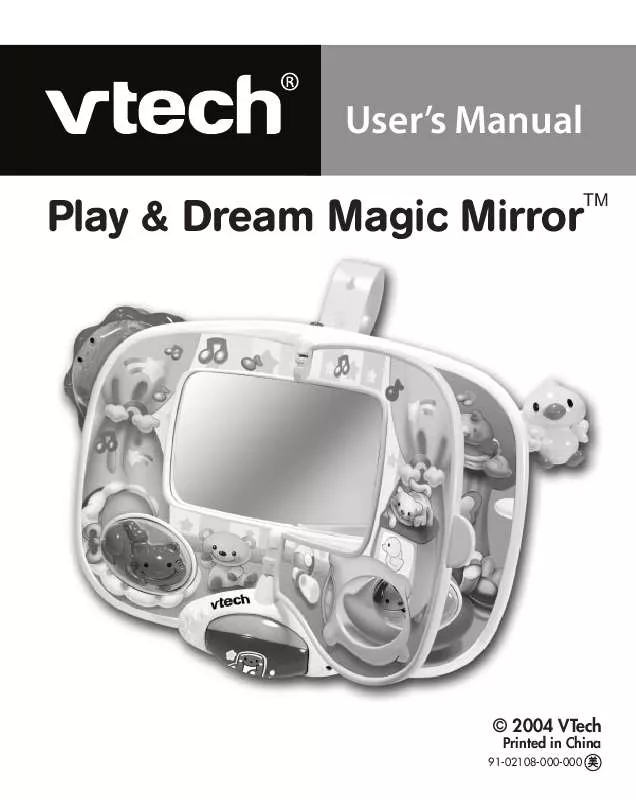 Mode d'emploi VTECH PLAY & DREAM MAGIC MIRROR