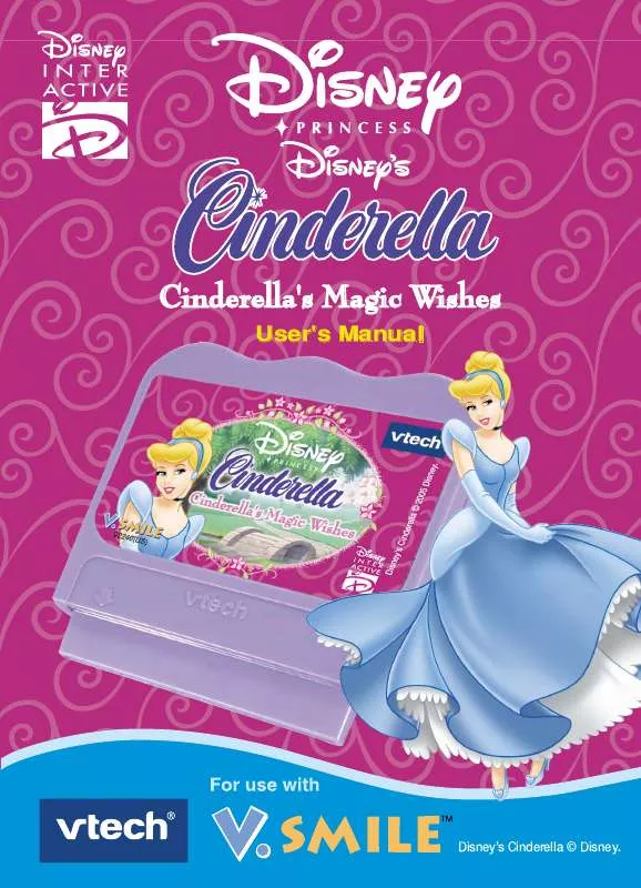 Mode d'emploi VTECH SMARTRIDGE CINDERELLA