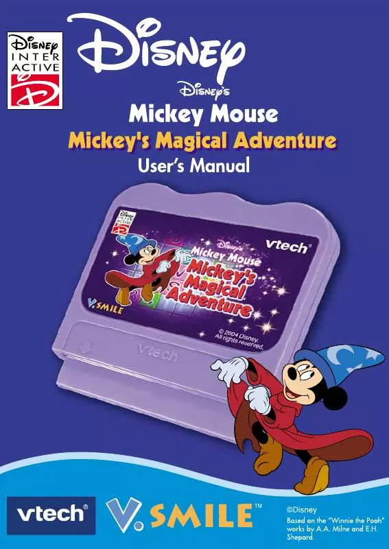 Mode d'emploi VTECH SMARTRIDGE MICKEYMOUSE