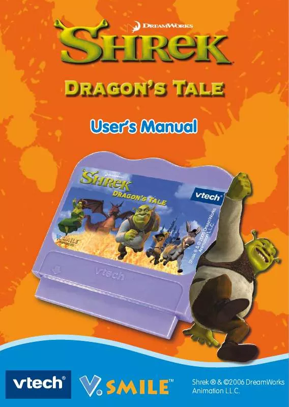 Mode d'emploi VTECH SMARTRIDGE SHREK DRAGONSTALE