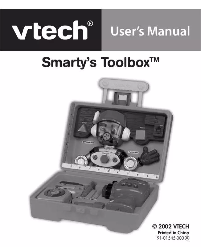 Mode d'emploi VTECH SMARTYS TOOL BOX