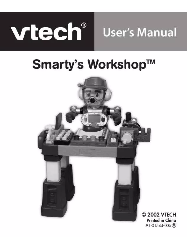 Mode d'emploi VTECH SMARTYS WORKSHOP