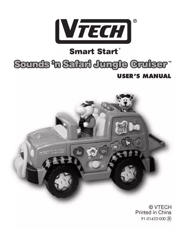 Mode d'emploi VTECH SOUNDNSAFARI JUNGLE CRUISER