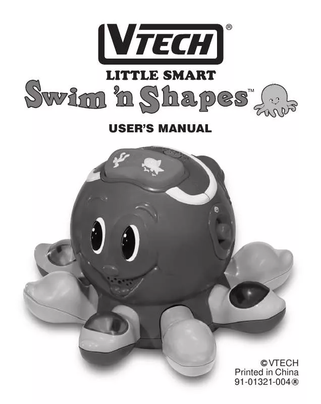 Mode d'emploi VTECH SWIM-N-SHAPES