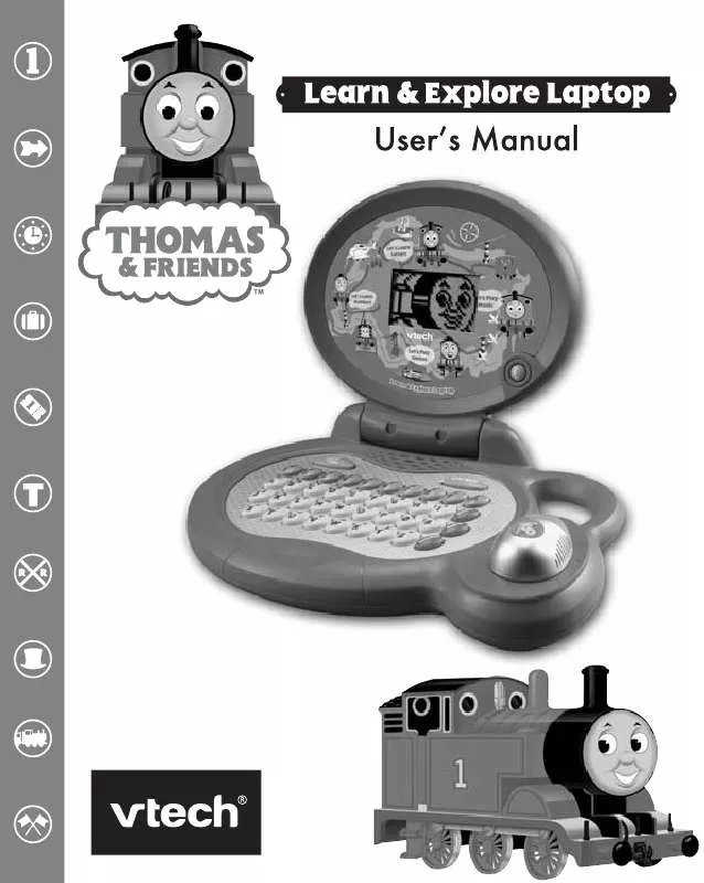 Mode d'emploi VTECH THOMAS LERN EXPORE LAPTOT