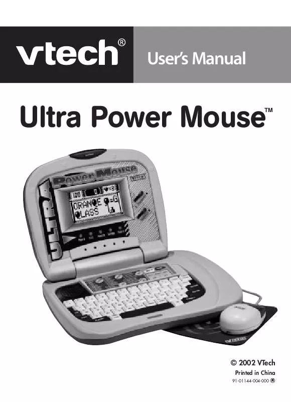 Mode d'emploi VTECH ULTRA POWER MOUSE