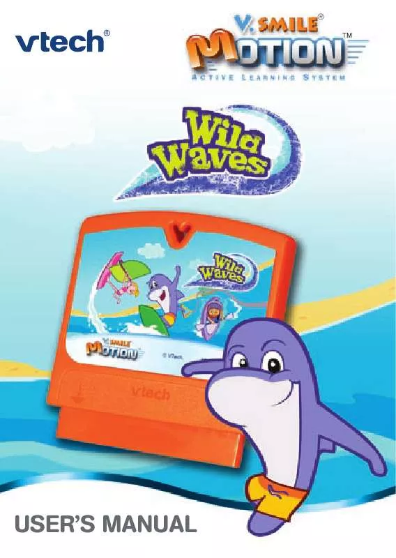 Mode d'emploi VTECH V-MOTION WILD WAVES