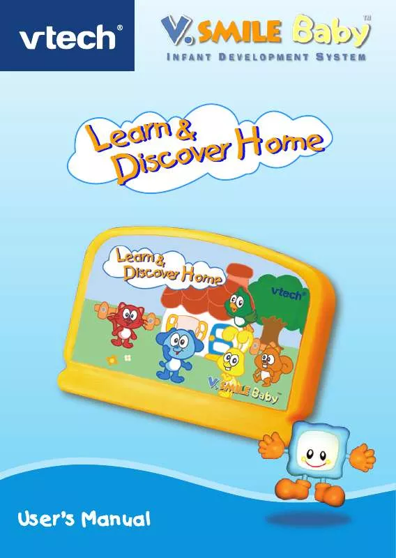 Mode d'emploi VTECH V.SMILE BABY LEARN & DISCOVER HOME