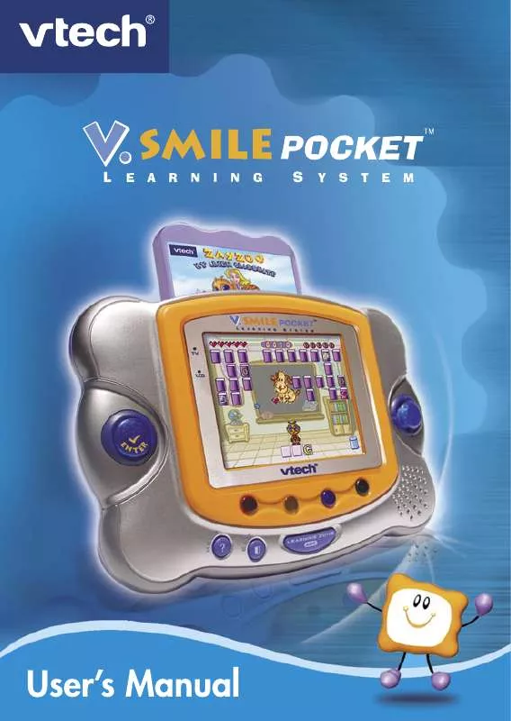 Mode d'emploi VTECH VSMILE POCKET