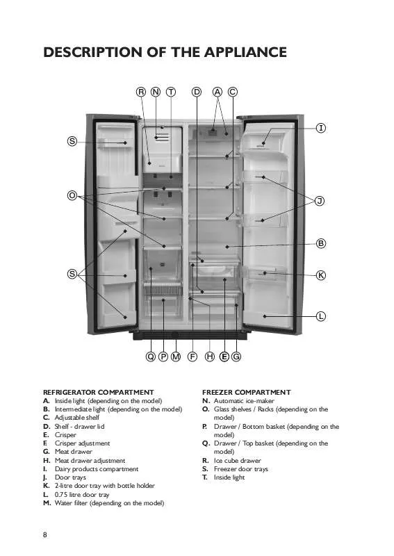 Mode d'emploi WHIRLPOOL 20RB-D3L A