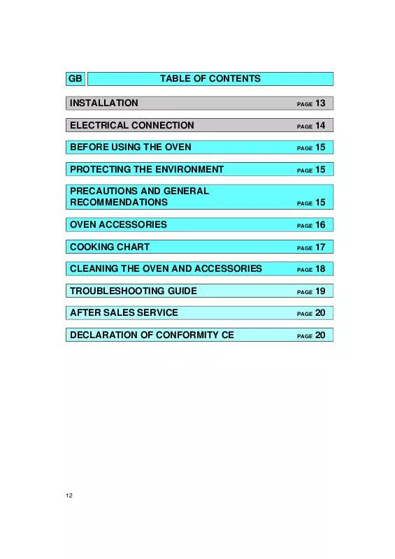 Mode d'emploi WHIRLPOOL 245 268 80