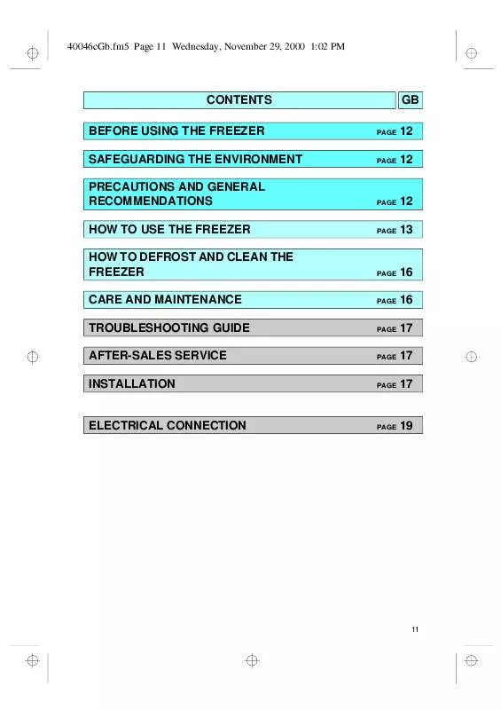 Mode d'emploi WHIRLPOOL 546/G-IT