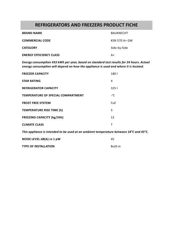 Mode d'emploi WHIRLPOOL 5VMFI267AA