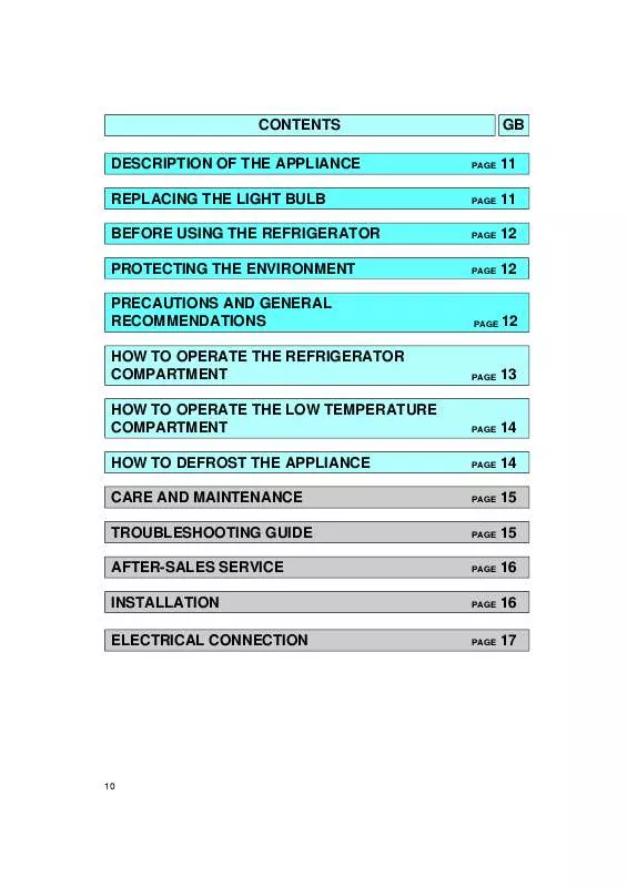 Mode d'emploi WHIRLPOOL 622/G-IT