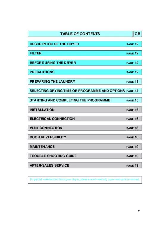 Mode d'emploi WHIRLPOOL 68090