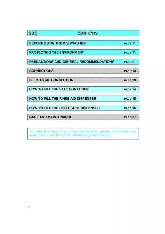 Mode d'emploi WHIRLPOOL 6ADP 2956 IXM