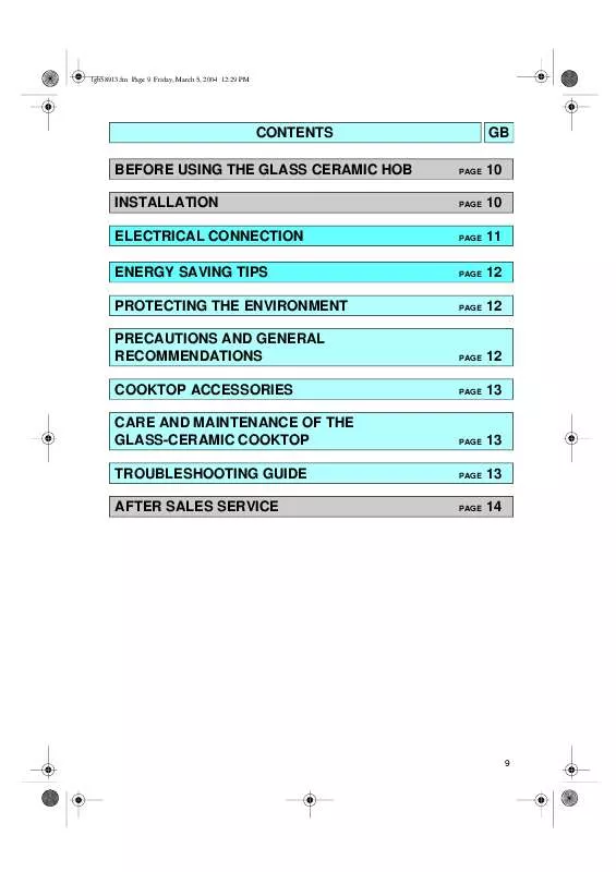 Mode d'emploi WHIRLPOOL 6AKM 613/IX