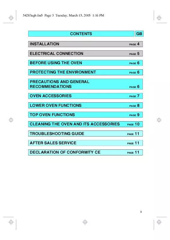 Mode d'emploi WHIRLPOOL 6AKZ 167/01 WH