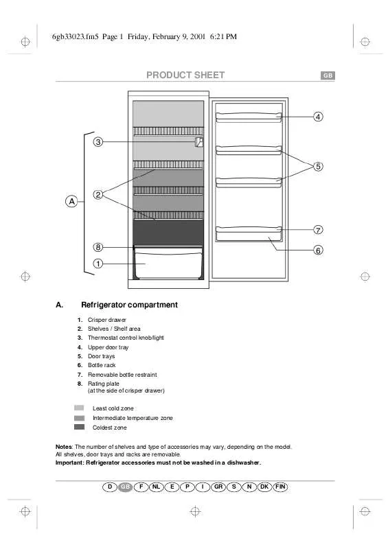 Mode d'emploi WHIRLPOOL A 335/M