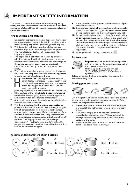 Mode d'emploi WHIRLPOOL ACM 730/IX