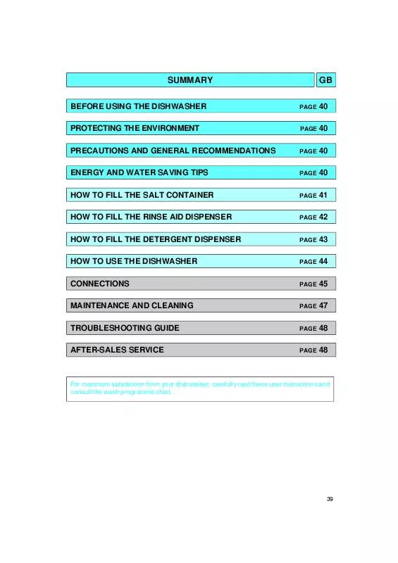 Mode d'emploi WHIRLPOOL ADG 9540/1 NB