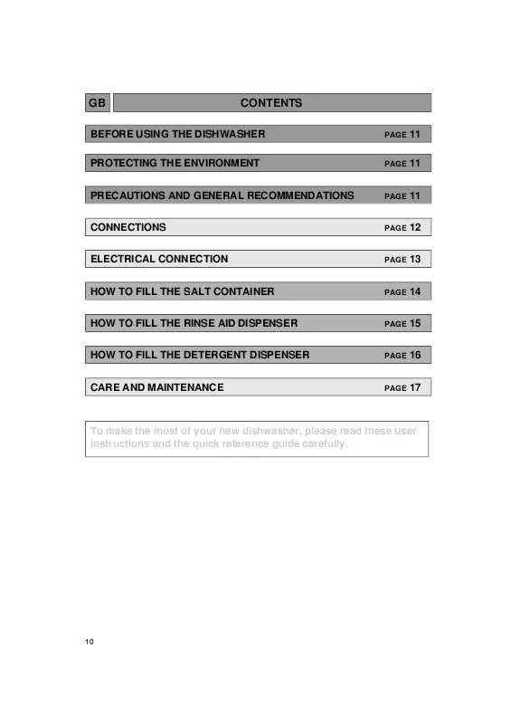 Mode d'emploi WHIRLPOOL ADL 961 WH