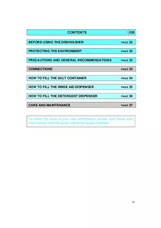 Mode d'emploi WHIRLPOOL ADP 2967 WHM