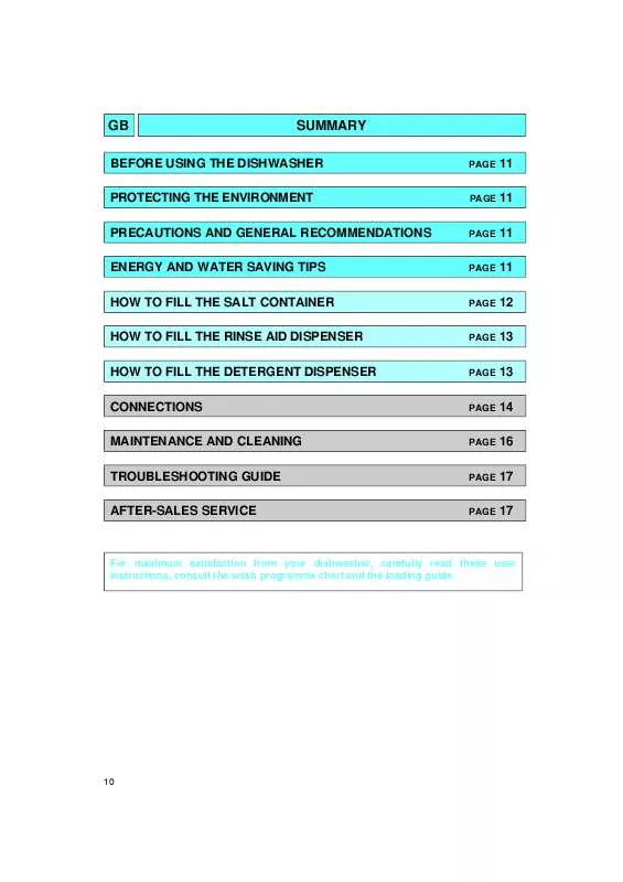 Mode d'emploi WHIRLPOOL ADP 741/2 WH