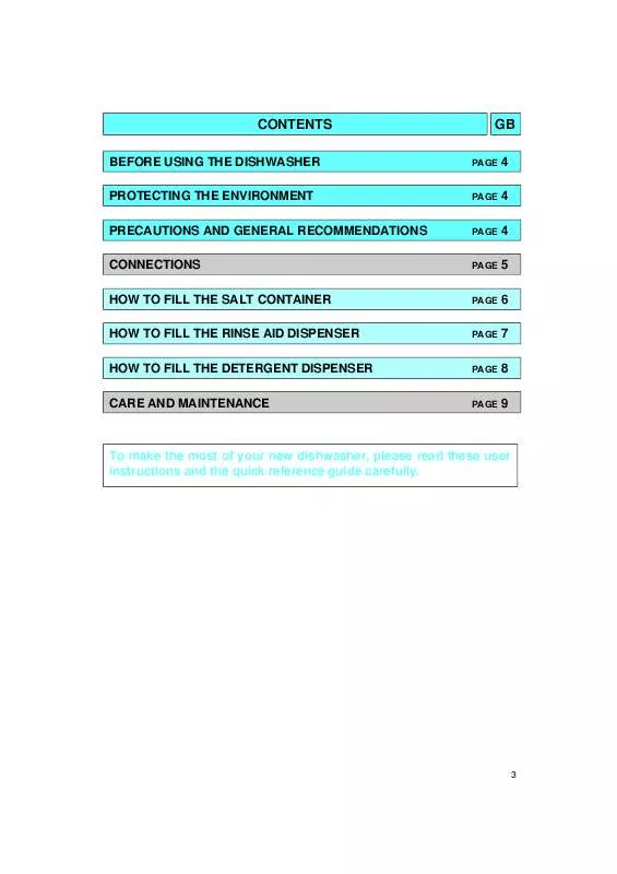 Mode d'emploi WHIRLPOOL ADP 931 WH