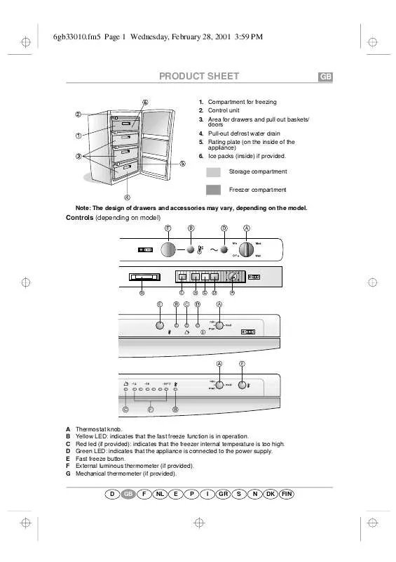 Mode d'emploi WHIRLPOOL AFB 431/H